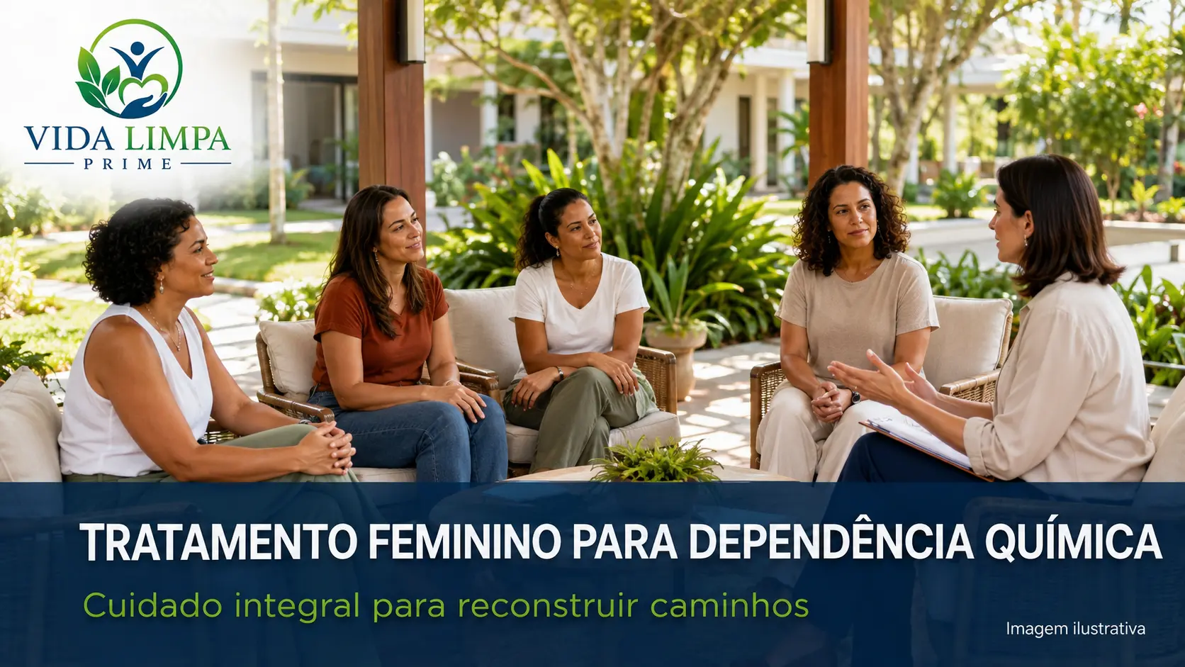 Clínica de reabilitação feminina para famílias de Rio Grande da Serra