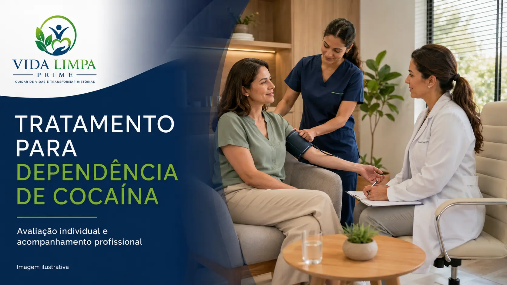 Clínica de reabilitação feminina para famílias de Suzano