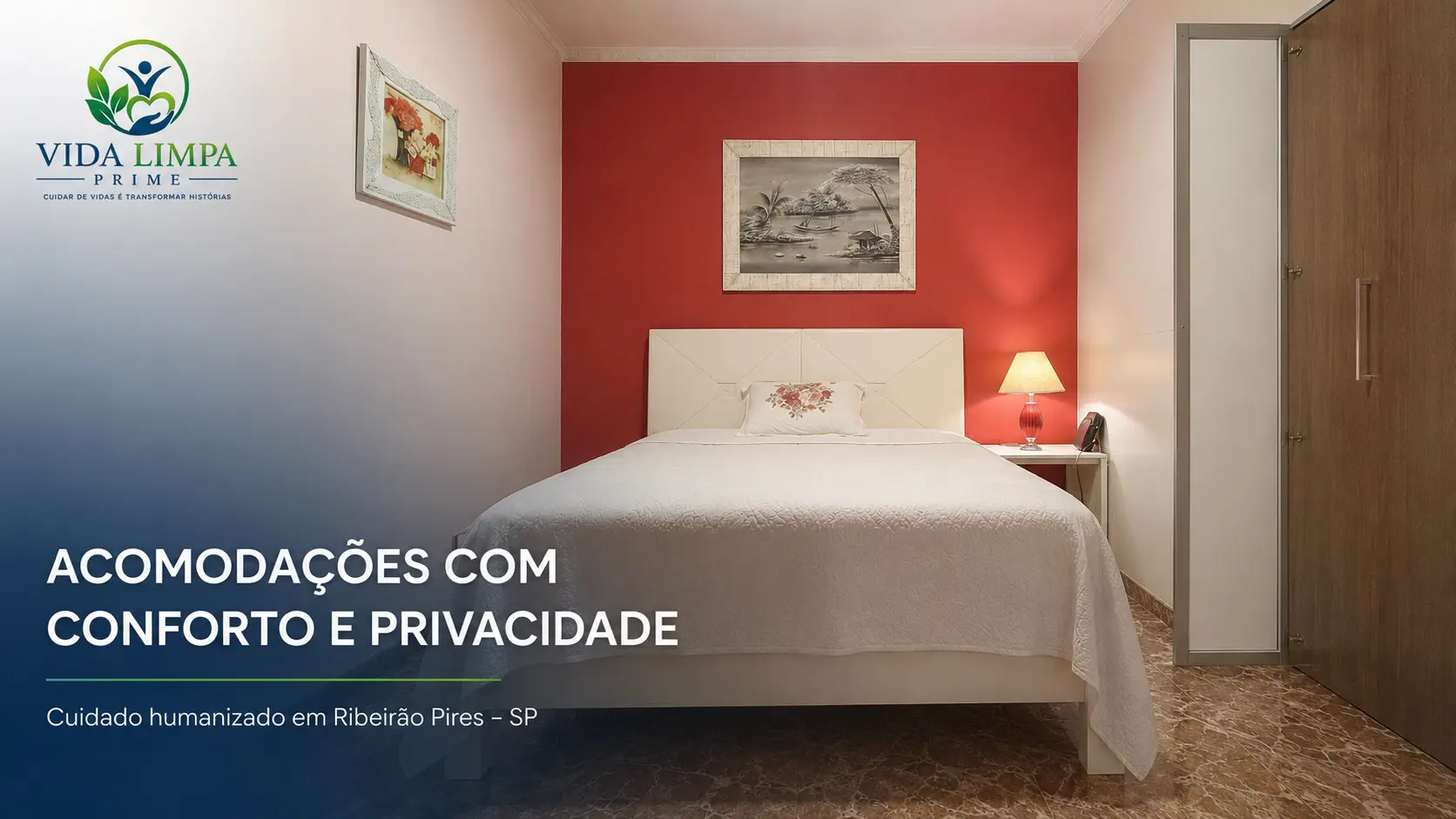 Acomodação com conforto e privacidade